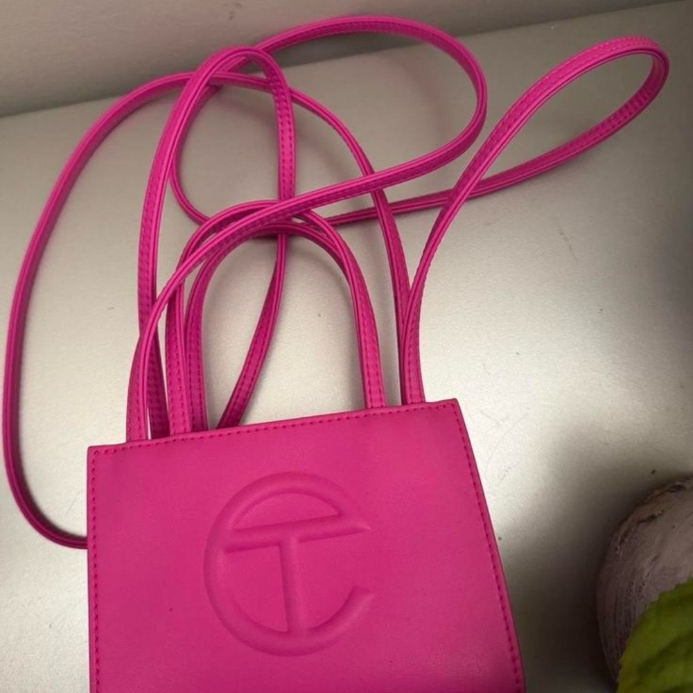 Telfar Pink Mini Bag